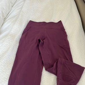 Lululemon Align Vintage Plum High Rise Joggers Size 6. Only wore once. Like new!